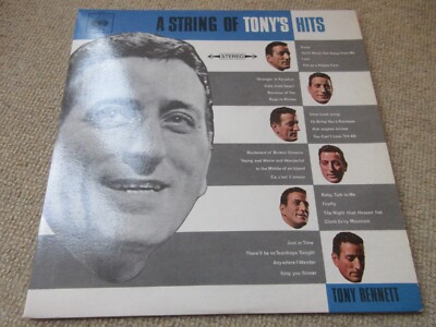 A String Of Tony's Hits LP UK 1st Stereo Press  SUPER AUDIO  [Ex/Ex-]