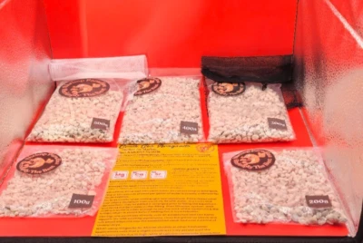 Crushed Coral CARIB SEA Aragonite PH KH BUFFER 100g-500g