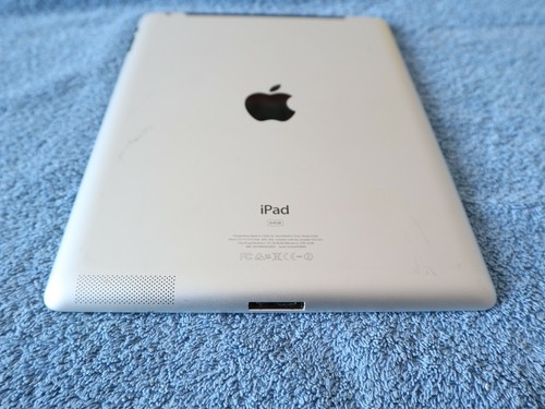 APPLE IPAD 64GB MODEL A1396 Tablette IOS Blanc CELLULAR For Parts Pour Pièces - Photo 7/12