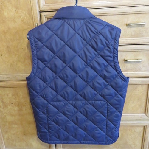 Men's Bugatchi Uomo purple puffer vest with zip hood size S brand new NWT $310 - Picture 4 of 10