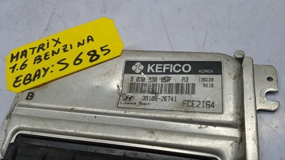 Centralina Motore Hyundai Matrix 1.6 Benzina (39108-26741) - Immagine 2 di 2