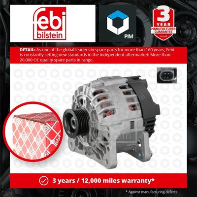 Alternator fits VW FOX 5Z 1.2 05 to 11 03D903025H 03D903025HX 3D903025H Febi New