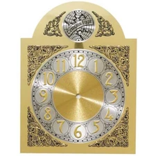 Grandfather Clock Dial 9 7/8 in. Wide x 13 inch High