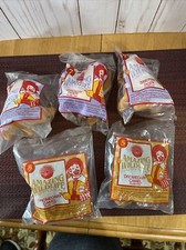 McDonalds "ALL PLUSH" - Animal Alley, Amazing Wildlife Animal Pals Lot of 5