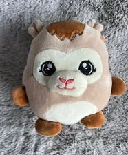 Spark Create Imagine Plump Bear Super Soft Plush Lovey Spotted Squishy 6"