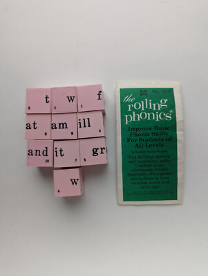 The Rolling Phonics Game  by Beulah Harris Stolpen  Improve Basic Phonic Skills