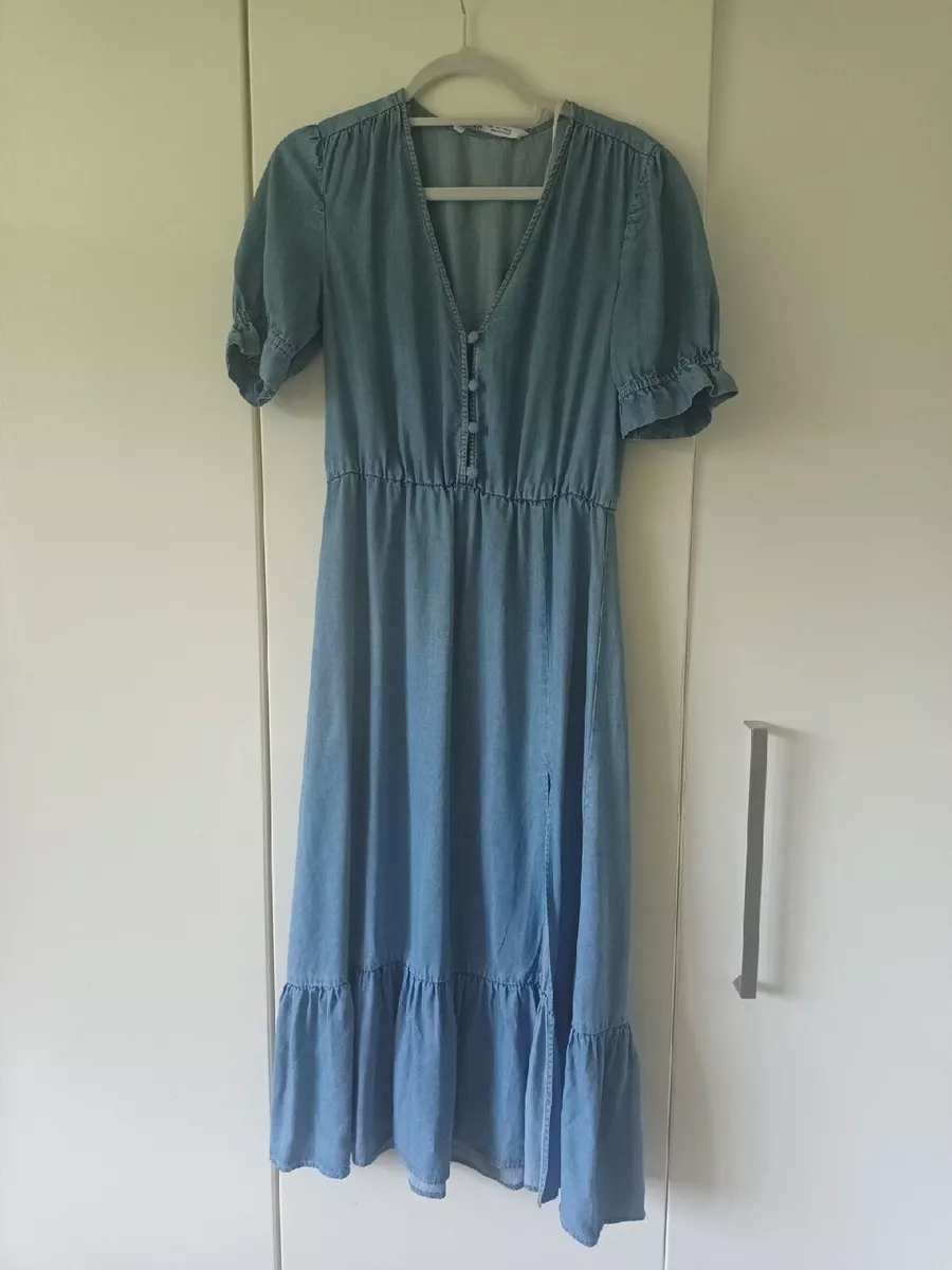 Zara tencel cheap dress