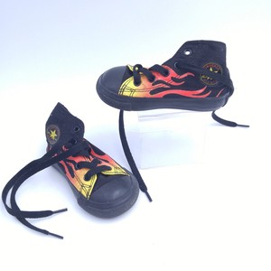 kids flame converse