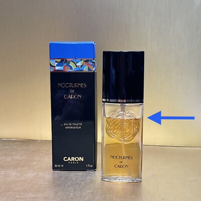 Nocturnes De Caron Women Eau De Toilette 1.0oz/30ml Spray RARE