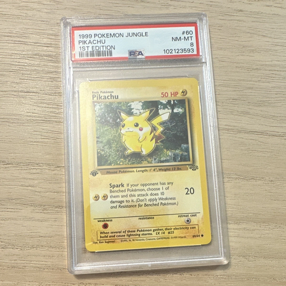 Pikachu Pokémon TCG Professional Sports Authenticator (PSA) Grade