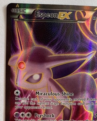 Pokmon Espeon Ex (Full Art) - 117/122 - Ultra Rare - XY - BREAKpoint - LP  | eBay