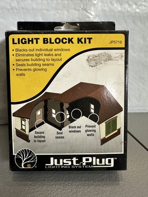 Woodland Scenics Just Plug Lighting System Light Block Kit   JP5716