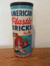 Vintage Elgo American Plastic Bricks #725 (Incomplete Set)