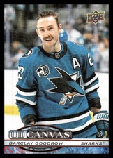 Barclay Goodrow Sharks 2025-26 UD Canvas Upper Deck UD Canvas C-174
