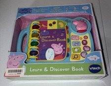 Vtech Learn  Discover Book Kids Teaching Toy Read Discover With Peppa Pig