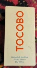 TOCOBO Cotton Soft Sun Stick SPF 50 PA 19 g - US Seller 02/26