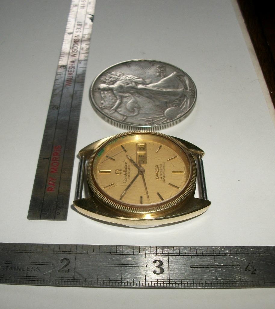 OMEGA CONSTELLATION AUTOMATIC DAY DATE 1680057 GO… - image 3