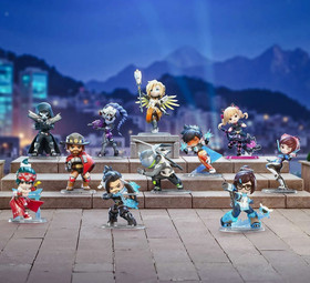 POP MART Overwatch Play Of The Game Series Confirmed Figure Blind Box Toys Gift