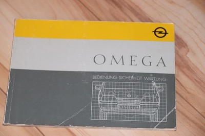 Betriebsanleitung / Bedienungsanleitung / Bordbuch  Opel Omaga A
