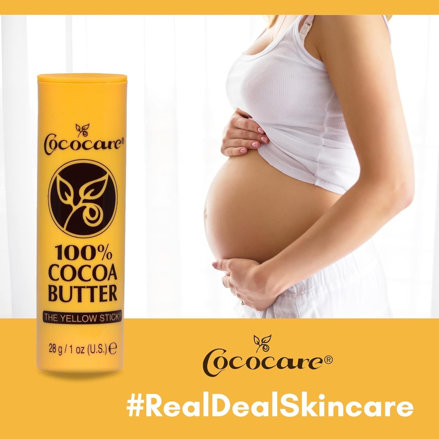 3 Pack Cococare 100% Cocoa Butter Stick for Ultimate Skin Hydration & Protection