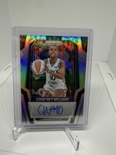 Panini 2025 Prizm WNBA Signatures Courtney Williams Minnesota Lynx Auto #SG-CW