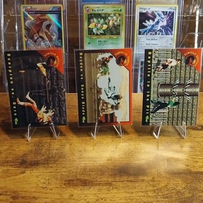 Mortal Kombat 1994 Trading Card Lot of 10 Fighter vs Fighter Scorpion Goro