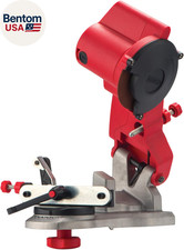 Compact 120-Volt Mini Bench Grinder, Universal Saw Chain Sharpener, for All Chai