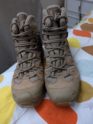 Salmon Quest Forces 4d Gtx Mens Tactical Boots Size 12.5