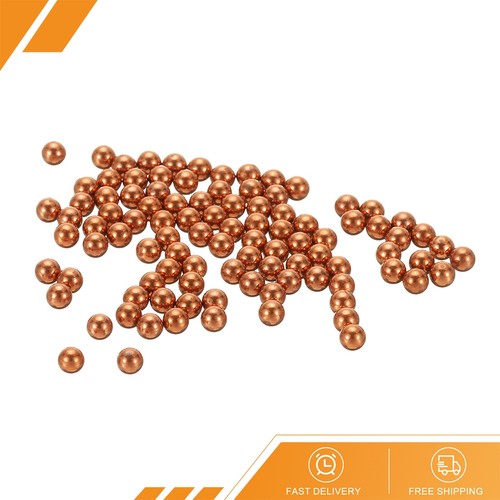 100pcs - Precision Solid Copper Bearing Balls 3mm Pure Copper Ball T2 ...