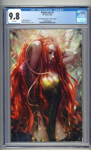 Poison Ivy #1 CGC 9.8 Kendrick Kunkka Lim Comic Kingdom Creative VIRGIN Edition