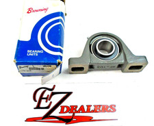  2 Browning VPS-219 Pillow Block Bearing 2-Bolt Unit - NOS - FREE SHIPPING