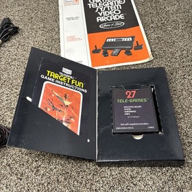 Sears Tele-Games Atari 2600 Heavy Sixer Console With Box TESTED