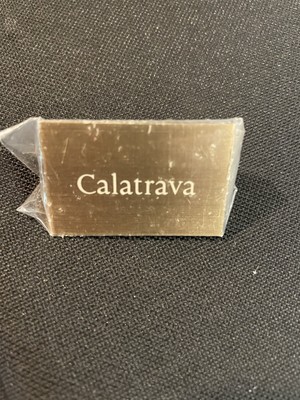 Patek Philippe Watch Display Plaque Brass, ''Calatrava ''