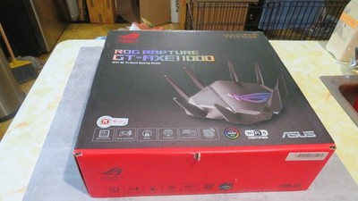 Asus ROG Rapture GT-AXE11000 Wi-Fi 6 IEEE 802.11ax Ethernet Wireless Router