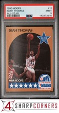 1990 HOOPS ALL-STAR #11 ISIAH THOMAS PISTONS HOF PSA 9