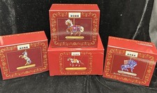 TRAIL OF PAINTED PONIES ORNAMENT LOT OF 4 NEW IN BOX STOCKING STUFFERS