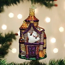 Haunted Mansion Ornament Halloween Ghost Old World Christmas