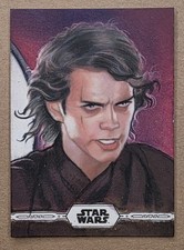 Topps Star Wars Chrome Legacy Sketch Card ANAKIN SKYWALKER Carlos Cabaleiro 1/1