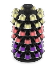 Coffee Pod Organizer Holder Carousel Compatible with Nespresso Vertuoline Cap...