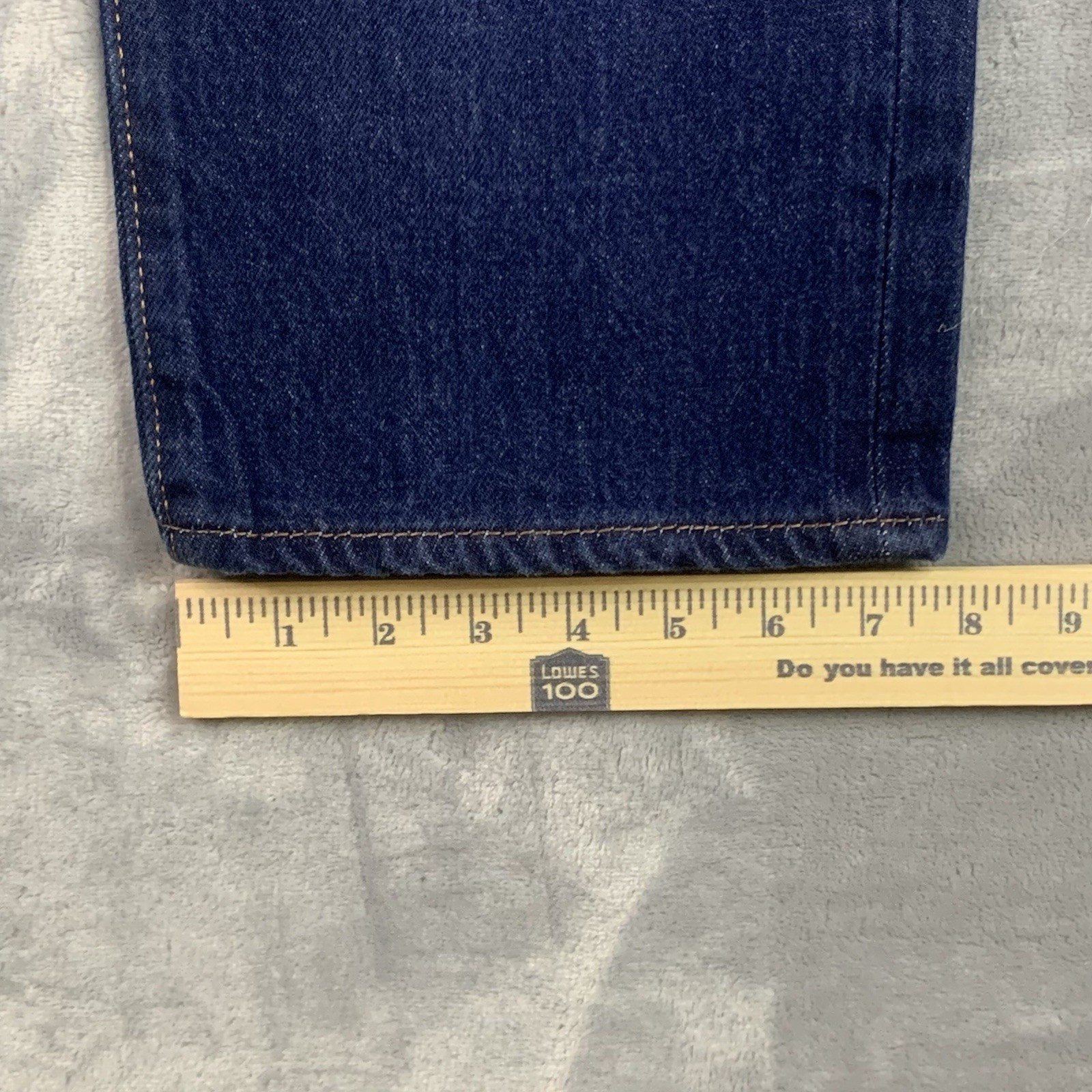 Levi's 501 Jeans Men's 35x30 Blue Dark Wash Button Fly Denim Pants thumbnail 12