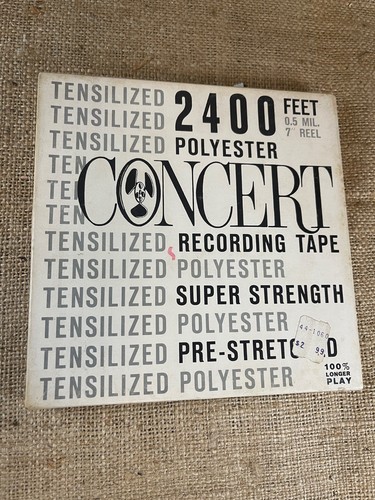 Vintage 4 Jazz Recorded Reel To Reel Tapes Ray Charles, Dassey + more - Imagen 3 de 16