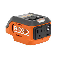 RIDGID 18V Cordless 175-Watt Power Inverter Tool Only 