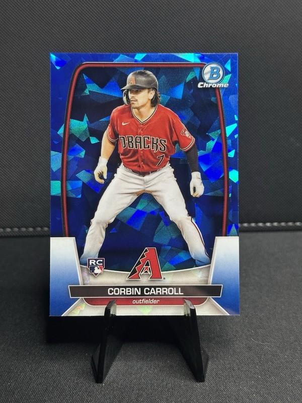 2023 Bowman Chrome Sapphire Corbin Carroll #5 (RC)