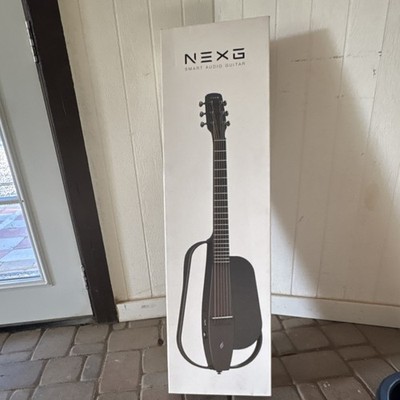 ENYA MUSIC NEXG Smart Audio Acoustic-Electric Guitar Silent Black w/Gig Bag