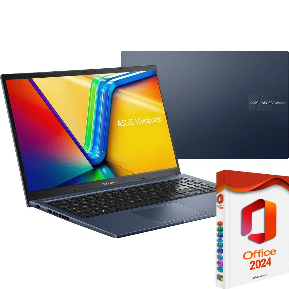 Asus Vivobook X1504 Core i5 , bis 32GB RAM, bis 4000GB SSD, OFFICE 2024 PRO