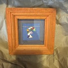 Gloria Marín Handmade Mexican Folk Art Embroidery Framed Artwork — photo 1