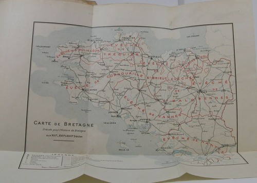 DURTELLE DE SAINT-SAUVEUR Histoire de Bretagne 1936 - Imagen 5 de 6