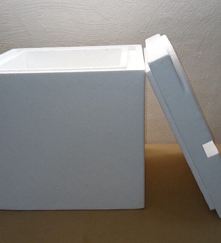 Styroporbox 24L 5,5 cm Wand! gebraucht Thermobox Kühlen Warmhalten Transportbox