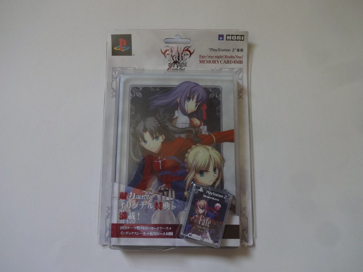 PS2 メモリーカード8M/FATE STAY NIGHT PS2 メモリーカード8M⁄FATE STAY NIGHT PS2 Playstation 2 Memory Card