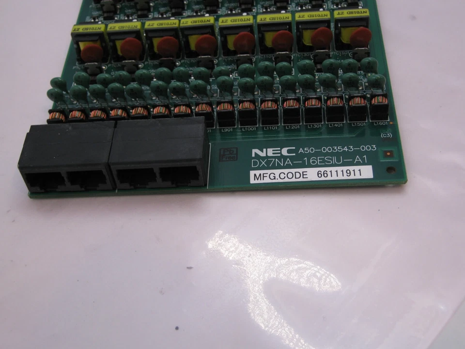 NEC DSX 80 160 1091004 DX7NA 16ESIU A1 16 Port Digital Station Expansion Card - Image 3 of 3